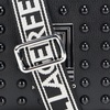 image:imageKARL LAGERFELD Womens Simone Studded Camera CrossbodyDark Black