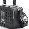 image:imageKARL LAGERFELD Womens Simone Studded Camera CrossbodyDark Black