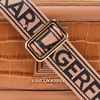image:imageKARL LAGERFELD Womens Simone Studded Camera CrossbodyHoney Bear