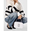 image:imageKARL LAGERFELD Womens Simone Studded Camera CrossbodyWinter White