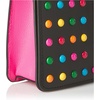 image:imageKARL LAGERFELD Womens Simone Studded Satchel CrossbodyBlack Multi Combo