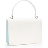 image:imageKARL LAGERFELD Womens Simone Studded Satchel CrossbodyIvoryCandy Multi