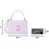 image:imageKARL LAGERFELD Womens Simone Studded Satchel CrossbodyLily