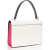 image:imageKARL LAGERFELD Womens Simone Studded Satchel CrossbodyWhiteMulti