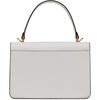 image:imageKARL LAGERFELD Womens Simone Studded Satchel CrossbodyWinter WhiteMulti