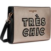 image:imageKARL LAGERFELD Womens Studded Karolina Wallet CrossbodyGold