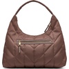 image:imageKARL LAGERFELD Womens Voyage Hobo Bag With LogoDark Chocolate