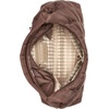 image:imageKARL LAGERFELD Womens Voyage Hobo Bag With LogoDark Chocolate