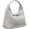 image:imageKARL LAGERFELD Womens Voyage Hobo Bag With LogoWinter White Multi