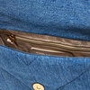 image:imageKARL LAGERFELD Womens Voyage Messenger Bag With Small PouchWashed Denim