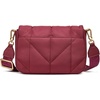 image:imageKARL LAGERFELD Womens Voyage Messenger Bag With Small PouchWine