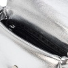 image:imageKARL LAGERFELD Womens Voyage Messenger BagSilver