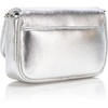 image:imageKARL LAGERFELD Womens Voyage Messenger BagSilver
