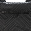 image:imageKARL LAGERFELD Womens Voyage Tote BagDark Black