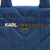 image:imageKARL LAGERFELD Womens Voyage Tote BagWashed Denim