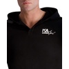 image:imageKARL LAGERFELD mens Hoodie With Rubber Logo French TerryBlack
