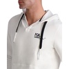 image:imageKARL LAGERFELD mens Hoodie With Rubber Logo French TerryWhite