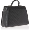 image:imageKARL LAGERFELD womens Charlotte SatchelDark BlackGold