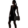 image:imageKARL LAGERFELD womens Charlotte SatchelDark BlackGold