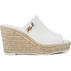 image:imageKARL LAGERFELD womens Clove Wedge Sandal MuleCream