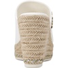 image:imageKARL LAGERFELD womens Clove Wedge Sandal MuleCream