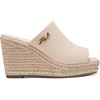 image:imageKARL LAGERFELD womens Clove Wedge Sandal MuleNew Nude