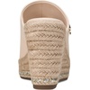 image:imageKARL LAGERFELD womens Clove Wedge Sandal MuleNew Nude