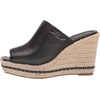 image:imageKARL LAGERFELD womens Corissa Slip on Espadrille Wedge SandalBlack