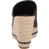 image:imageKARL LAGERFELD womens Corissa Slip on Espadrille Wedge SandalBlack