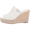 image:imageKARL LAGERFELD womens Corissa Slip on Espadrille Wedge SandalBright White