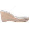 image:imageKARL LAGERFELD womens Corissa Slip on Espadrille Wedge SandalClear