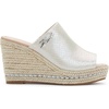 image:imageKARL LAGERFELD womens Corissa Slip on Espadrille Wedge SandalIridescent