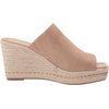 image:imageKARL LAGERFELD womens Corissa Slip on Espadrille Wedge SandalLatte