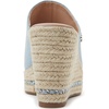 image:imageKARL LAGERFELD womens Corissa Slip on Espadrille Wedge SandalLight Blue