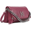 image:imageKARL LAGERFELD womens Lavande Crossbody Bag With Chain DetailBarolo Wine