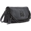 image:imageKARL LAGERFELD womens Lavande Crossbody Bag With Chain DetailBlack