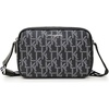 image:imageKARL LAGERFELD womens Maybelle Printed CrossbodyBlackSlate