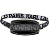 image:imageKARL LAGERFELD womens Maybelle Printed CrossbodyBlackSlate