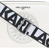 image:imageKARL LAGERFELD womens Maybelle Printed CrossbodyWhite Sky