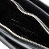 image:imageKARL LAGERFELD womens Nouvelle Satchel With Adjustable StrapBlack