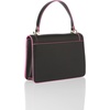 image:imageKARL LAGERFELD womens Simone Logo Satchel CrossbdoyBlackStud Logo