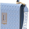 image:imageKARL LAGERFELD womens Simone Logo Satchel CrossbdoyBlue Fog