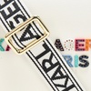 image:imageKARL LAGERFELD womens Simone Logo Satchel CrossbdoyWhite