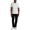 image:imageKarl Lagerfeld Mens Basic 14 Zip Collared Short Sleeve PoloWhite