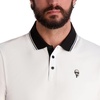 image:imageKarl Lagerfeld Mens Collared Short Sleeve Karl Graphic PoloWhite
