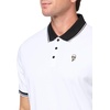 image:imageKarl Lagerfeld Mens Collared Short Sleeve Karl Graphic PoloWhite