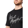 image:imageKarl Lagerfeld Mens Crewneck Short Sleeve Embroidered Textured TShirtBlack