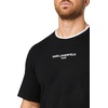 image:imageKarl Lagerfeld Mens Crewneck Short Sleeve Relaxed Fit Contrast Trim TShirtBlack