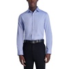 image:imageKarl Lagerfeld Mens Jacquard Chevron Long Sleeve Dress ShirtBlue