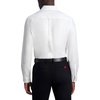image:imageKarl Lagerfeld Mens Jacquard Chevron Long Sleeve Dress ShirtWhite